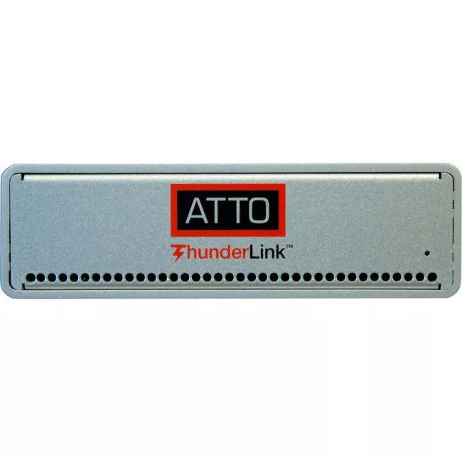 ATTO TLFC-2162-DE0 Dual 20Gb to Dual 16Gb Fibre Thunderbolt 2 Adapter w/ LC SFP+ and power cord