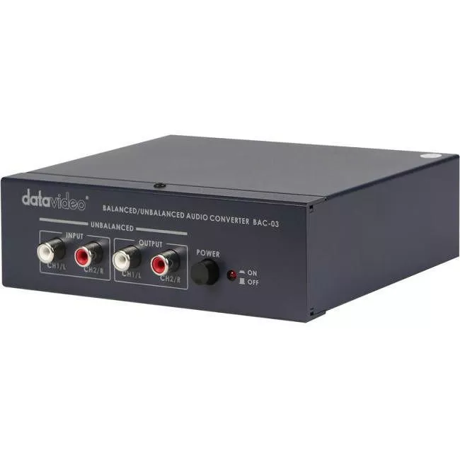 Datavideo BAC-03 Balanced/Unbalanced Audio Converter