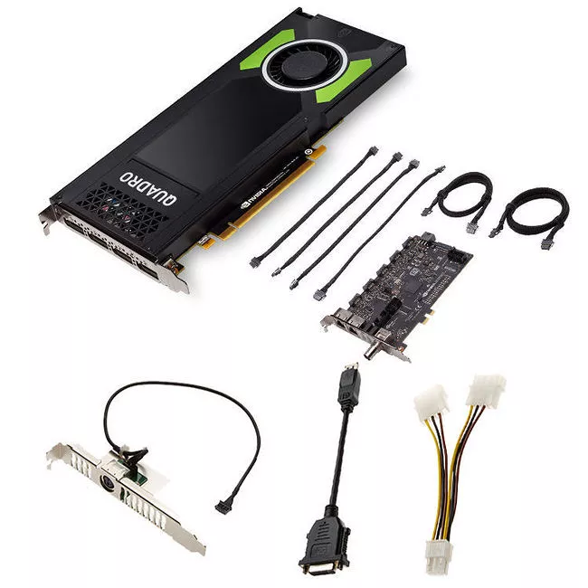 PNY VCQP4000SYNC-PB NVIDIA Quadro P4000 8 GB + Quadro Sync II