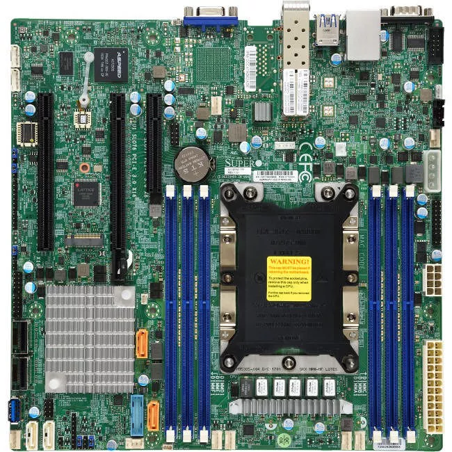 Supermicro MBD-X11SPM-TPF-O Server Motherboard - 1x Socket P LGA-3647 - Intel C622 - 6x DDR4 - RAID - 1x M.2 - 2x PCIe x16 - Micro ATX
