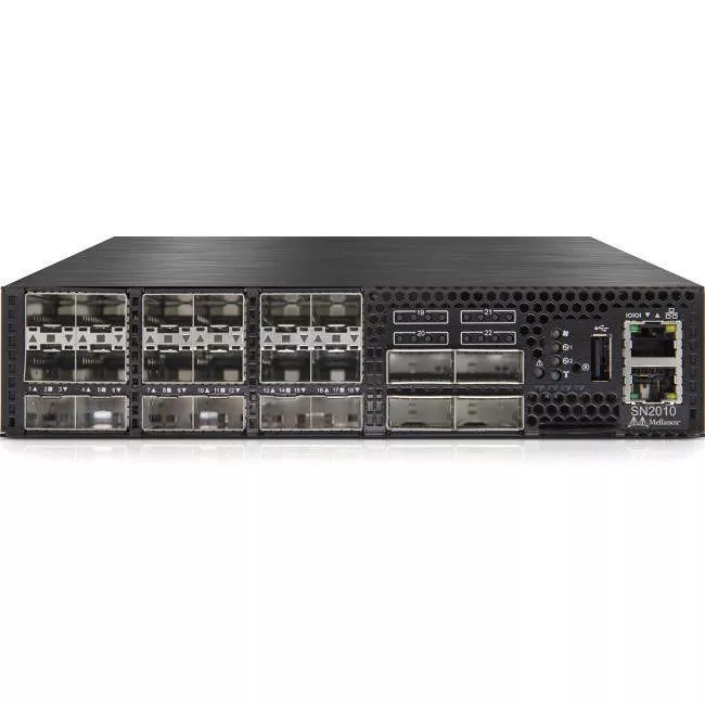 NVIDIA MSN2010-CB2FC Spectrum Ethernet Switch - P2C Airflow - 100 GbE - 1U - 18x SFP28 - 4x QSFP28 Port