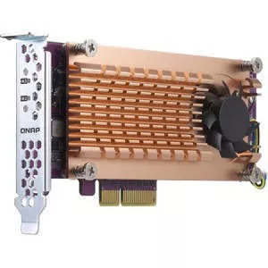 QNAP QM2-2P-344 Dual M.2 PCIE SSD Expansion Card