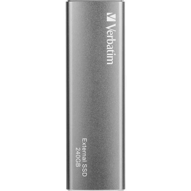 Verbatim 47442 240GB Vx500 External SSD, USB 3.1 Gen 2 - Graphite