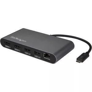 StarTech TB3DKM2HD Mini Thunderbolt 3 Dock Dual 4K 6Hz HDMI