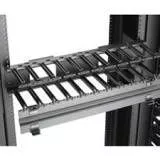 Eaton SB87019S1FB RCM+ Horizontal Cable Manager, 19" Rackmount, 1 RMU, Flat Black