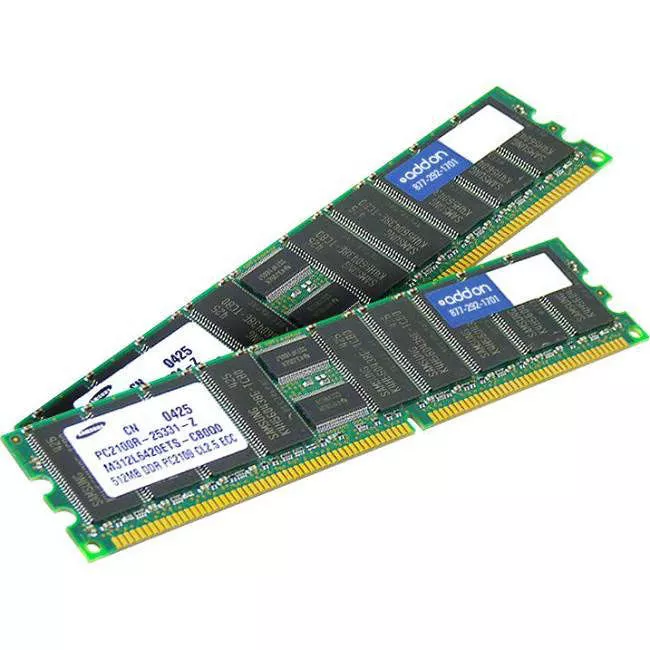 AddOn AM1333D3DRLPR/8G x1 JEDEC 8GB DDR3-1333MHz Registered ECC Dual Rank 1.35V 240-pin CL9 RDIMM