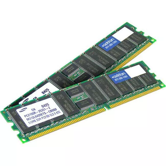 AddOn AM1333D3DRLPR/8G 8 GB DDR3-1333 Memory - RDIMM - Dual-rank - Registered - ECC - 1.35 V - 1333 MHz