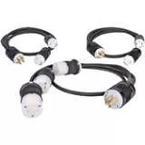 Eaton 010-9332 C13 and 5-15P 8' Adapter Cord