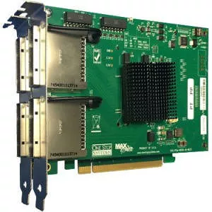 One Stop Systems OSS-PCIE-HIB38-X8-QUAD PCIe x8 Gen 3 Cable Adapter, Four PCIe x8 Cable Connectors
