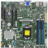 Supermicro MBD-X11SSZ-QF-B Desktop Motherboard - 1x Socket H4 LGA-1151 - Intel Q170 - 4x DDR4 - RAID - 1x PCIe x16 - Micro ATX