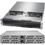 Supermicro SYS-2028BT-HTR+ 2U Rack Barebone - Intel C612 Chipset - 4 Nodes - 2X Socket R3 LGA-2011