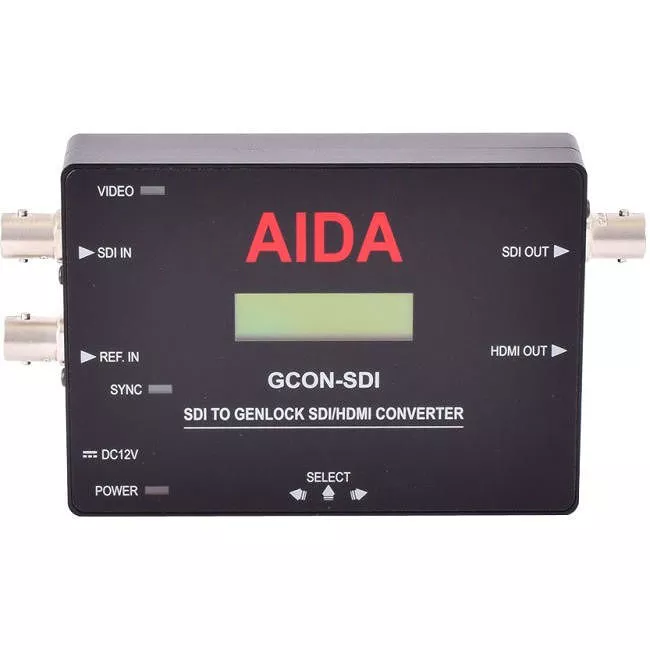 AIDA GCON-SDI SDI to Genlock SDI/HDMI Converter