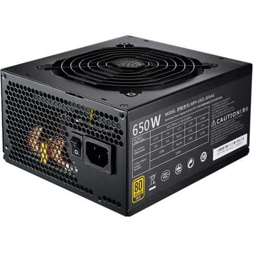 Cooler Master MPY-6501-AFAAG-US MWE Gold 650 Full Modular Power Supply - 650 W