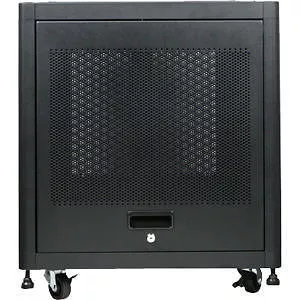 iStarUSA WSE-1010 10U Rack - 1000mm Depth Black Server Cabinet