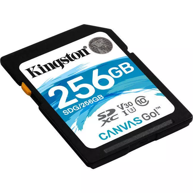 Kingston SDG/256GB Canvas Go! 256 GB SDXC Class 10/UHS-I (U3) Card