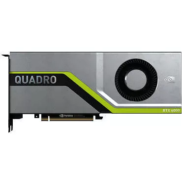 PNY VCQRTX6000-PB NVIDIA Quadro RTX 6000 Graphic Card - 2x Slot - PCIe 3.0 x16 - 24 GB GDDR6 ECC