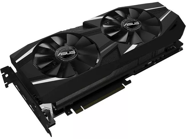 ASUS DUAL-RTX2080-O8G GeForce RTX 2080 O8G Dual-fan OC Edition Graphic Card 8 GB GDDR6