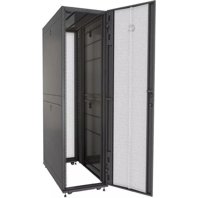 Vertiv VR3107 VR Rack - 48U with Doors, Sides & Casters