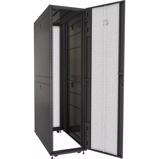 Vertiv VR3307 VR Rack - 48U with Doors, Sides & Casters