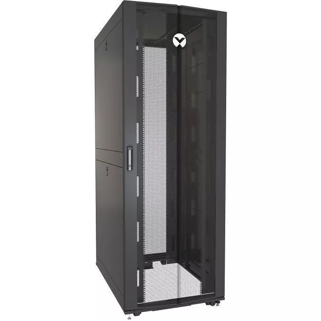Vertiv VR3357 VR Rack - 48U with Doors, Sides & Casters