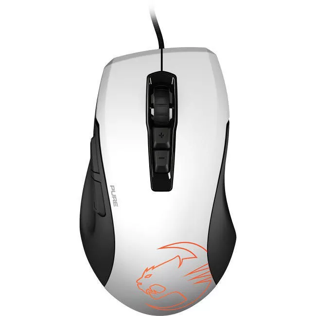 ROCCAT ROC-11-725-WE Kone Pure Owl-Eye - Optical RGB Gaming Mouse, White