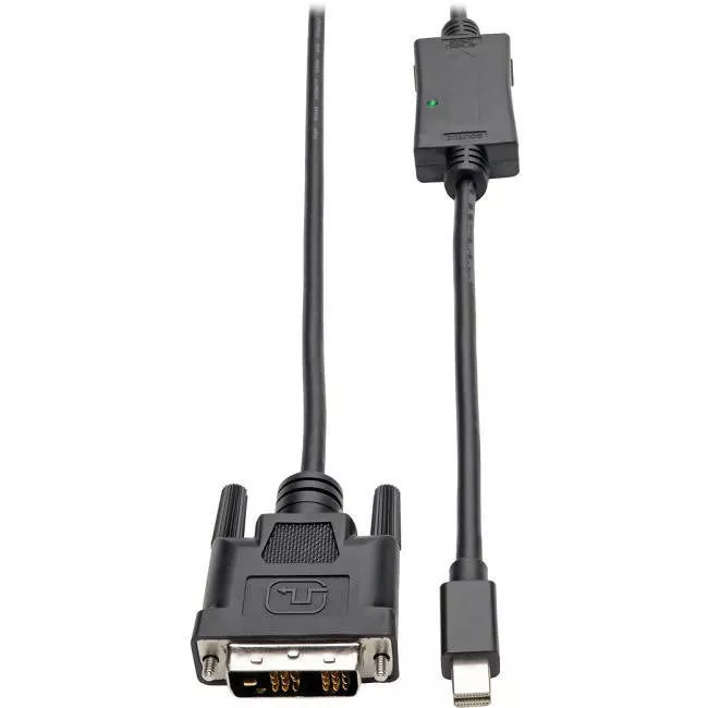 Tripp Lite P586-003-DVI Eaton Tripp Lite Series Mini DisplayPort 1.2 to DVI Adapter Cable (M/M), 1080p, 3 ft. (0.9 m)