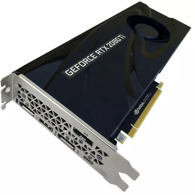 PNY VCG2080T11BLMPB GeForce RTX 2080 Ti Blower Graphic Card 11 GB