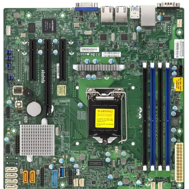 Supermicro MBD-X11SSL-B Server Motherboard - 1x Socket H4 LGA-1151 - Intel C236 - 4x DDR4 - RAID - 1x PCIe x16 - Micro ATX