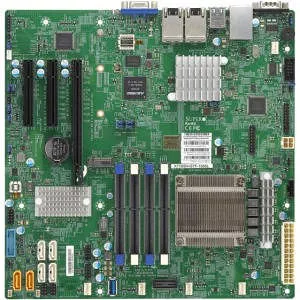 Supermicro MBD-X11SSH-GF-1585L-B Server Motherboard - 1x Socket BGA-1440 - Intel C236 - 4x DDR4 - RAID - 1x M.2 - 1x PCIe x16 - Micro ATX