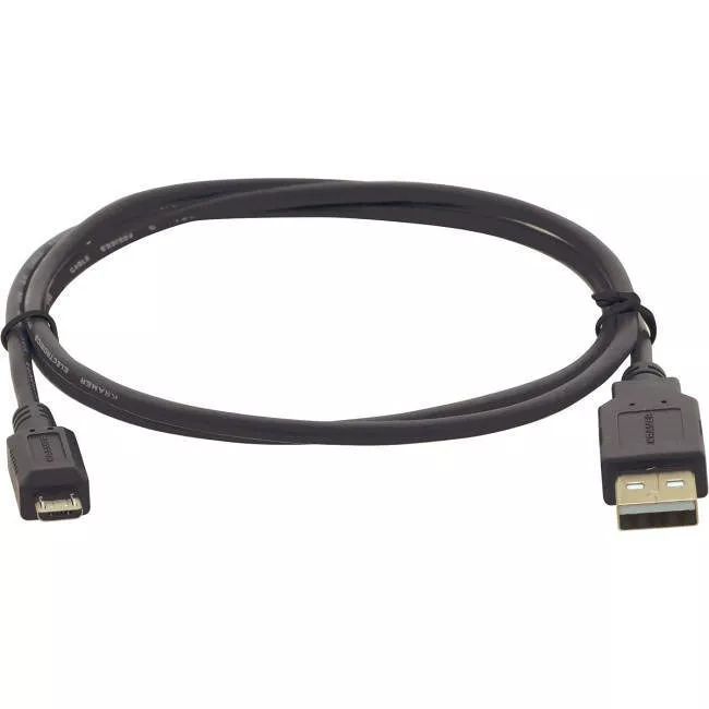 Kramer C-USB/MICROB-3 USB 2.0 A(M) to Micro-B(M) Male-3ft