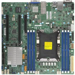 Supermicro MBD-X11SPM-TF-B Server Motherboard - 1x Socket P LGA-3647 - Intel C622 - 6x DDR4 - RAID - 1x M.2 - 2x PCIe x16 - Micro ATX