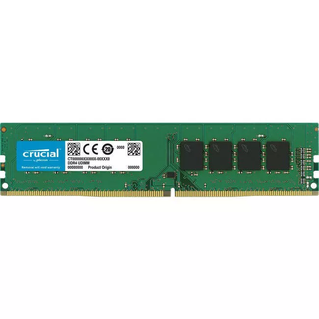 Crucial BLS8G4D240FSCK 8 GB DDR4-2400 Memory - DIMM - Unbuffered - 2400 MHz