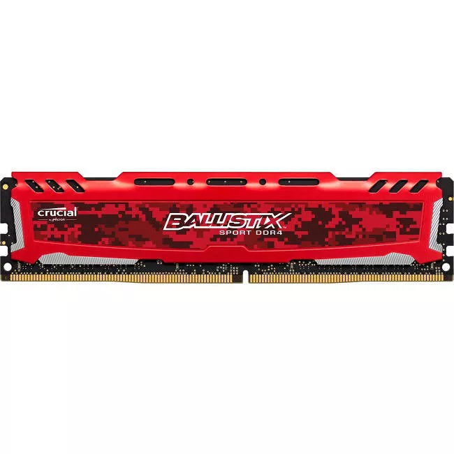 Crucial BLS8G4D240FSEK Ballistix 8GB DDR4 SDRAM Memory Module - 2400 MHz - Unbuffered