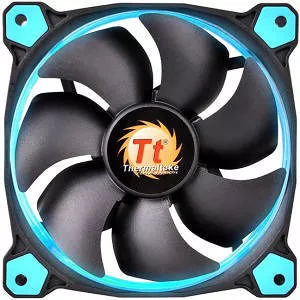 Thermaltake CL-F055-PL12BU-A Riing 12 High Static Pressure LED Radiator Fan (3 Fans Pack) - 3 Pack