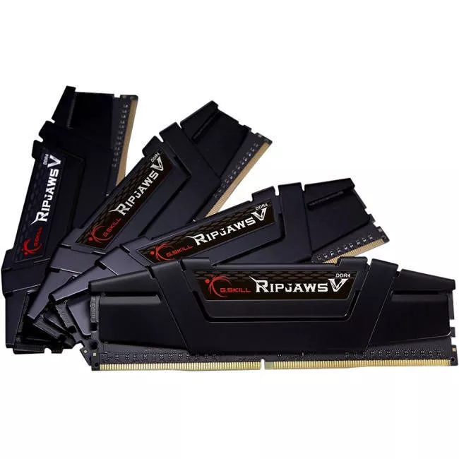 G.SKILL F4-3400C16Q-32GVK Ripjaws V 32 GB DDR4-3400 Memory - Unbuffered - Non-ECC - 1.35 V - 3400 MHz