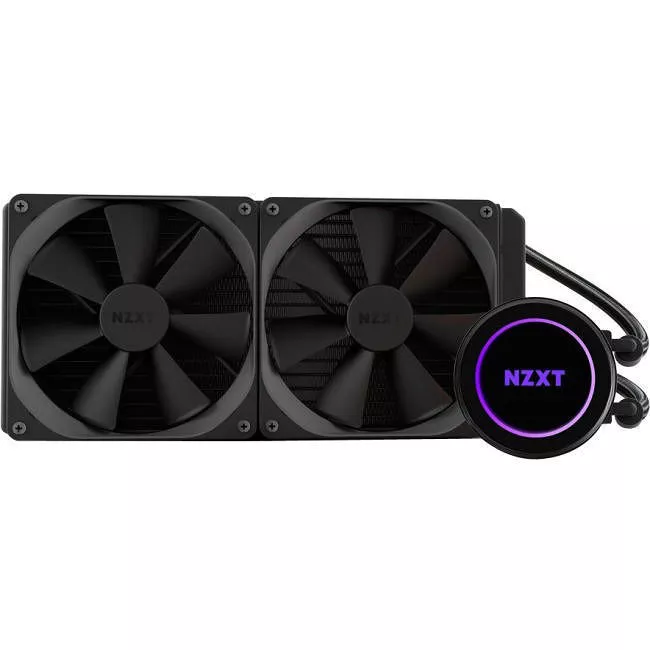 NZXT RL-KRX62-02 High-performance 280mm Liquid Cooler with Lighting and CAM Controls