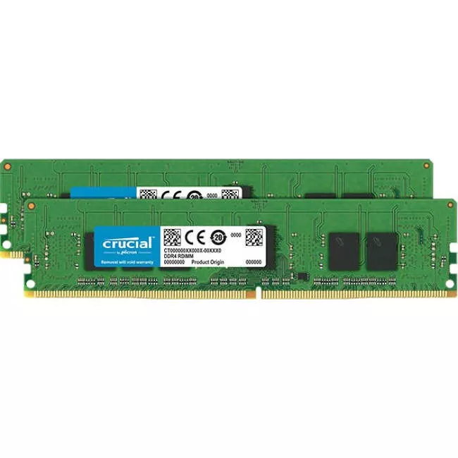 Crucial CT2K4G4RFS8266 8 GB DDR4-2666 Memory - DIMM - Registered - ECC - 1.20 V - 2666 MHz