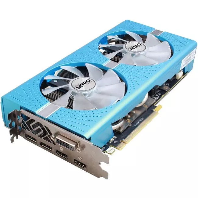 Sapphire 11265-21-20G NITRO+ Radeon RX 580 Graphic Card - 8 GB GDDR5 - Dual Slot Space Required