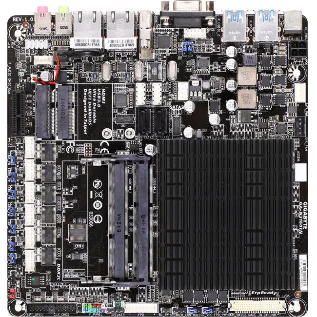 GIGABYTE GA-N3160TN Desktop Motherboard - Intel 2x DDR3L - Mini ITX
