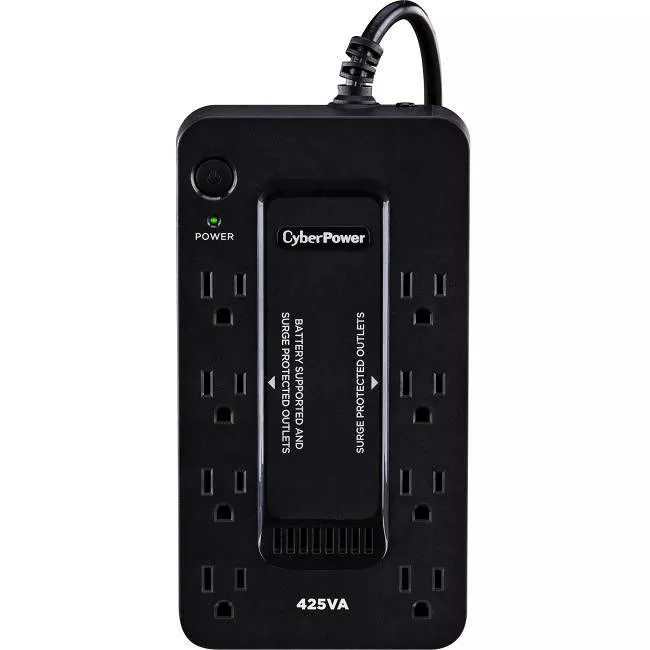 CyberPower ST425 Standby Compact UPS - 425VA/260W - 8 Outlet