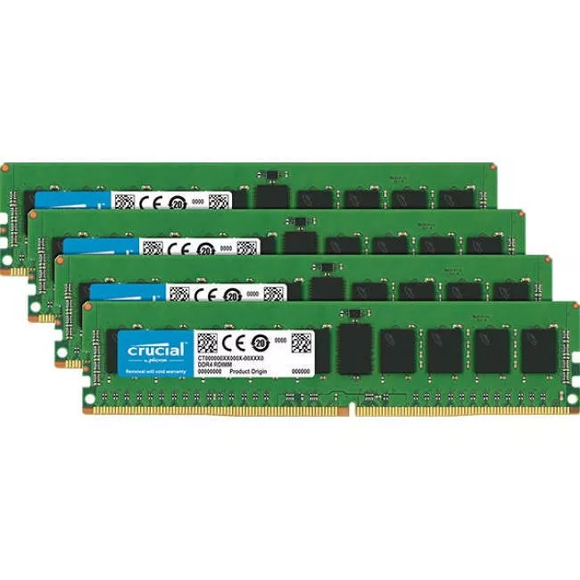 Crucial CT4K8G4RFD8266 32 GB DDR4-2666 Memory - DIMM - ECC - 1.20 V - 2666 MHz