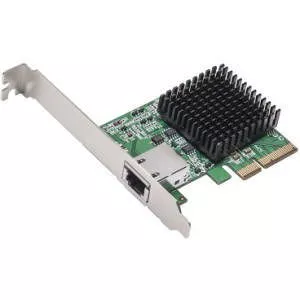 SYBA SD-PEX24055 10 Gigabit 10GBase-T NBASE-T PCI-E x4 Ethernet Network Card