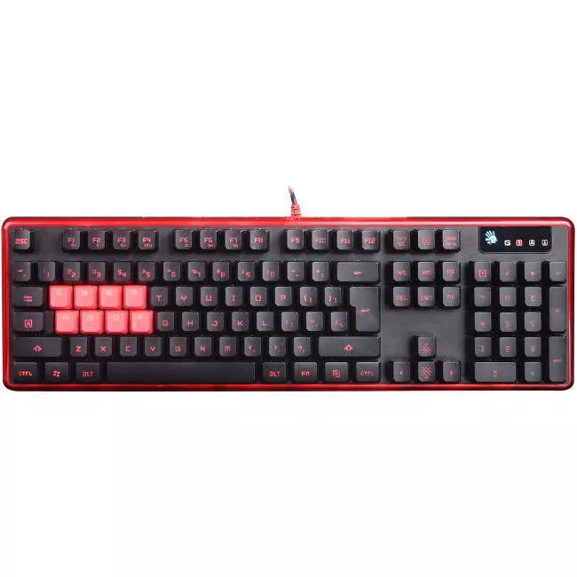 Bloody B2278 8 Key Optical Mechanical Backlit Zero Lag Gaming Keyboard