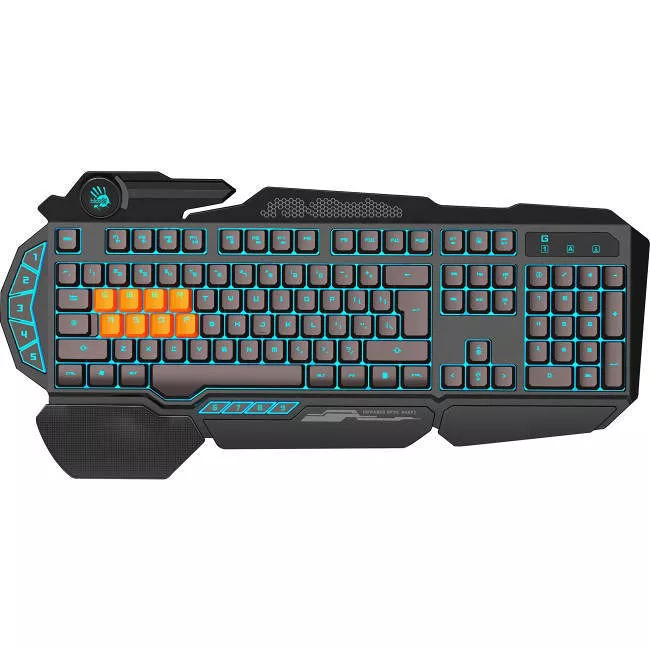 Bloody B318 Programmable 8 Key LED Optical Mechanical Gaming Keyboard