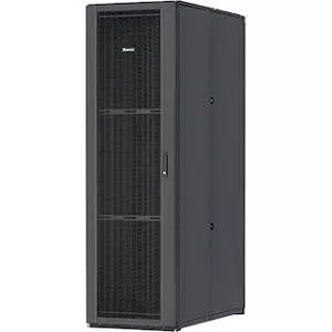 Panduit S6222BA Net-Access S Rack Cabinet - 42U Wide for LAN Switch, Patch Panel - Black