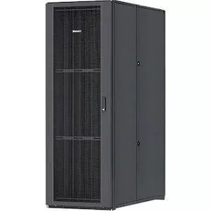 Panduit S8819BA Net-Access S Rack Cabinet - 48U Wide for LAN Switch, Patch Panel - Black
