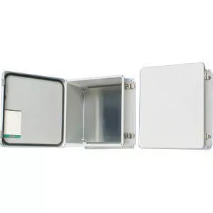 Panduit PZNDVK Rack Cabinet - Gray - Fiberglass