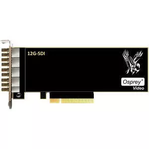 Osprey 95-00516 1285 - Dual 12G SDI + 6x 3G SDI, I/O, Genlock, Combined 36G Input Bandwidth limit