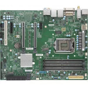 Supermicro MBD-X11SCA-W-B Workstation Motherboard - 1x Socket H4 LGA-1151 - Intel C246 - 4x DDR4 - RAID - 2x M.2 - 2x PCIe x16 - Wi-Fi - ATX