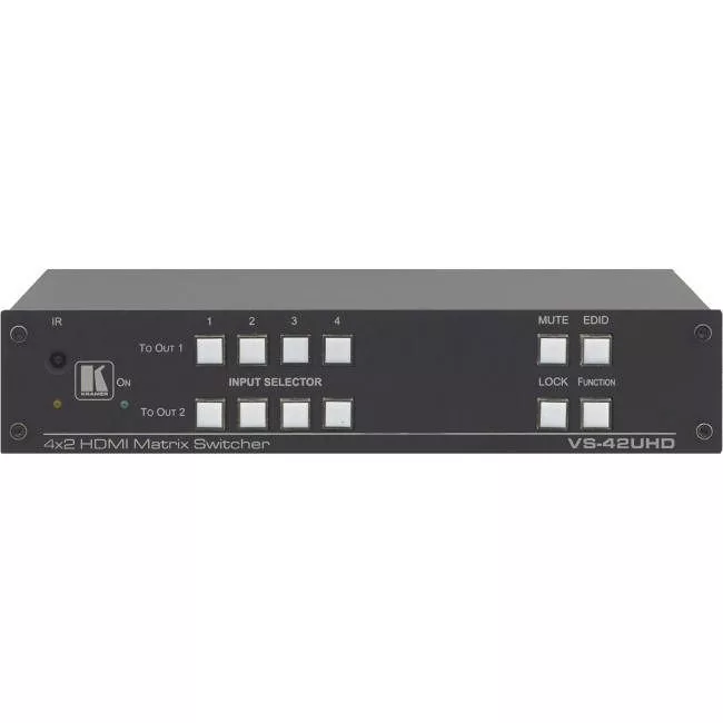 Kramer 20-801220190 4x2 4K60 4:2:0 HDMI Automatic Matrix Switcher